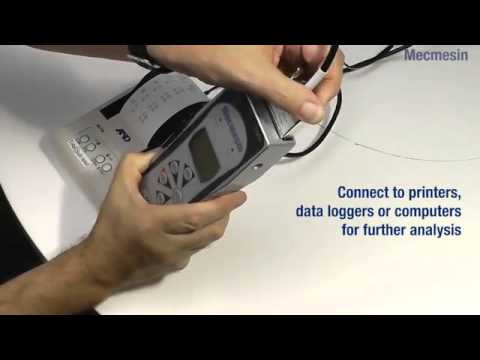Mecmesin Advanced Force Gauge - Video by Mecmesin