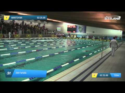 Serie 1 dei 200 Farfalla  Assoluti Maschi Master - Campionati Regionali Master 2015 VENETO e FRIULI