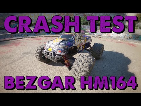 2040 RC - 1/16 BEZGAR HM164: crash test @ Area Motta skatepark