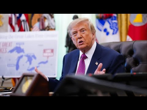 Watch: Trump signs executive order to rename Lake Ontario to 