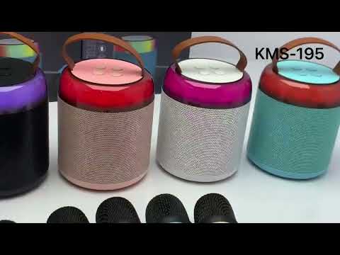 KMS-195                 portable wireless bluetooth speaker