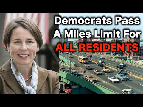 Massachusetts Pushes INSANE Per Mile Driving Tax