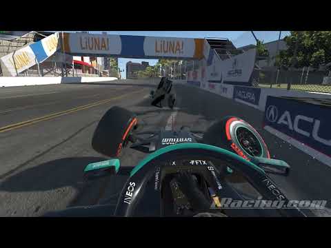 Inside, Outside, WALL! - CRASH Realistic Mercedes W12 F1