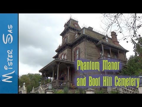 A visit to the Phantom Manor and Boot Hill during Halloween at Disneyland Paris