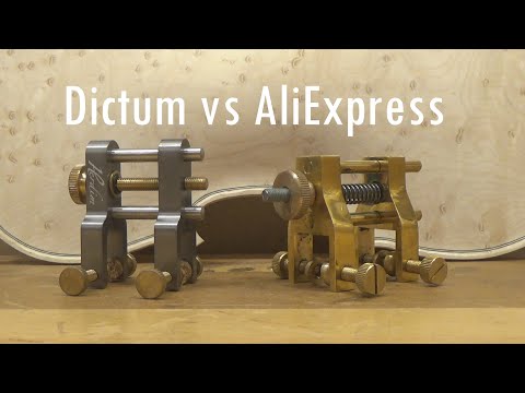Dictum vs AliExpress edge clamp