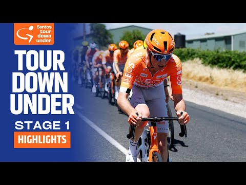 120.6KM OF PURE TENSION! | Tour Down Under 2026 | Stage 1 | Highlights