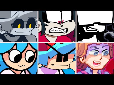 Friday Night Funkin' - Hijinx but everytime it's HJ turn a Different Skin Mod and Cover is used