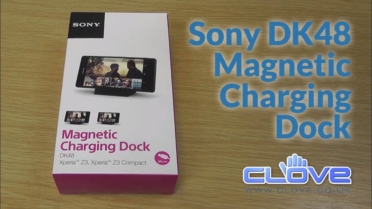 Док-станция Sony Magnetic Charging dock DK48 (Xperia Z3/Z3 Compact)