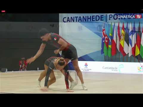 ITALIA 2 (ITA 2) - 2024 AEROBICS WORLD CUP, CANTANHEDE  - Mixed pair Qualifications MP