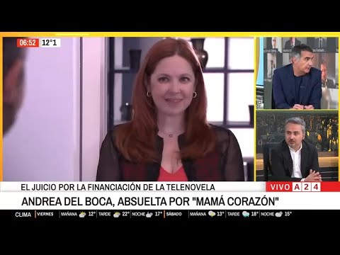 📢 ANDREA DEL BOCA ABSUELTA TRAS NUEVE AÑOS DE JUICIO POR "MAMÁ CORAZÓN"