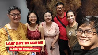 Last day in the cruise ship | Back to Hong Kong 🇭🇰 | Room tour in Grand Bay View