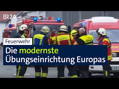 Fire, flood, accident: Top training for firefighters in Würzburg | BR24