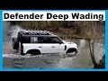 We drive our Land Rover Defender 2020 Through A Deep Ford Wading Test