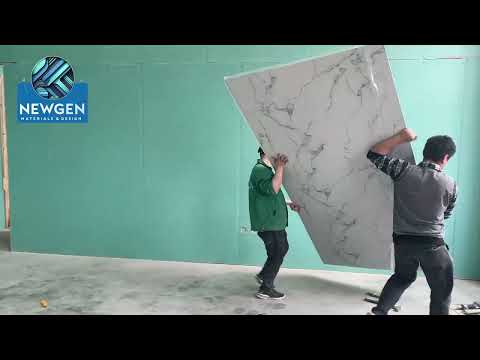 Installing UV Marble Sheets on Walls: A Guide to PVC Marble Sheet Installation