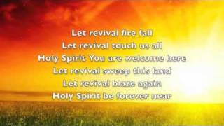 Allen Froese - Let Revival Fire Fall - Worship Music Lyrics Video