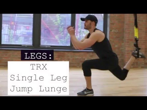 Legs TRX Single Leg Jump Lunge
