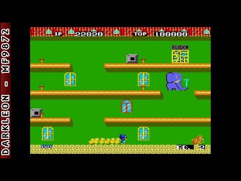 Sega CD - Game no Kandume Vol 1 - Flicky © 1994 Sega - Gameplay