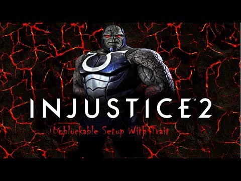 Injustice 2 - Darkseid Unblockable combo starter