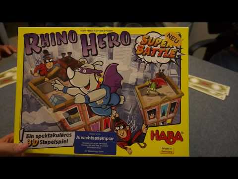 Rhino Hero Super Battle - Forget JENGA!!! - This is the party skill cracker