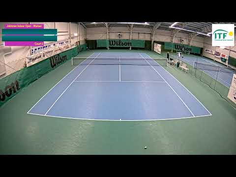 Court 2_6.12.2019 - Jablonec Indoor Open 2019 - ITF Women’s Circuit 15 000$