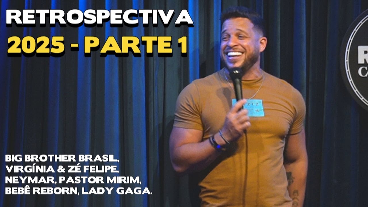 RETROSPECTIVA 2025 - PARTE 1 - FLÁVIO ANDRADDE - STAND UP COMEDY