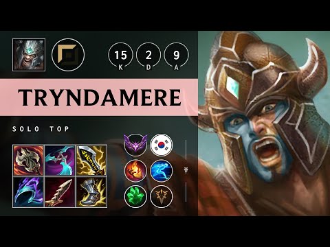 Tryndamere Top vs Gangplank - KR Master Patch 25.12