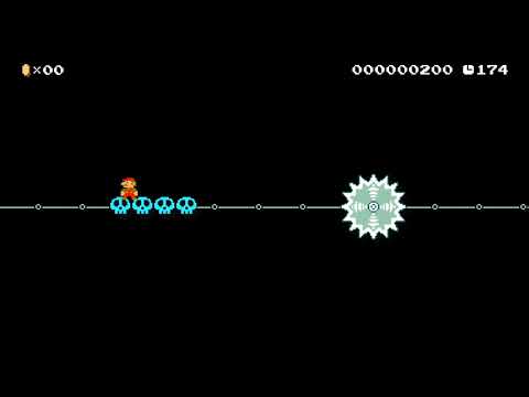 The Train of Terror by Travis - SUPER MARIO MAKER - NO COMMENTARY 1bc