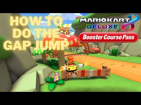 Tutorial on Mushroom Gorge gap jump shortcut for Mario Kart 8 Deluxe