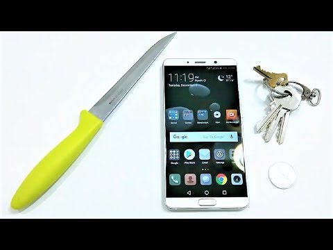 Huawei Mate 10 - Knife and Key SCRATCH TEST