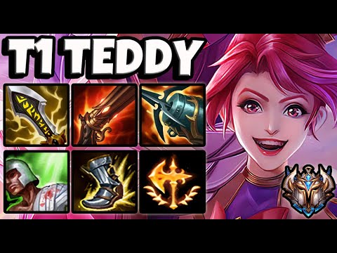 T1 Teddy JINX ADC vs XAYAH - Patch 11.6 Korea Challenger ✅