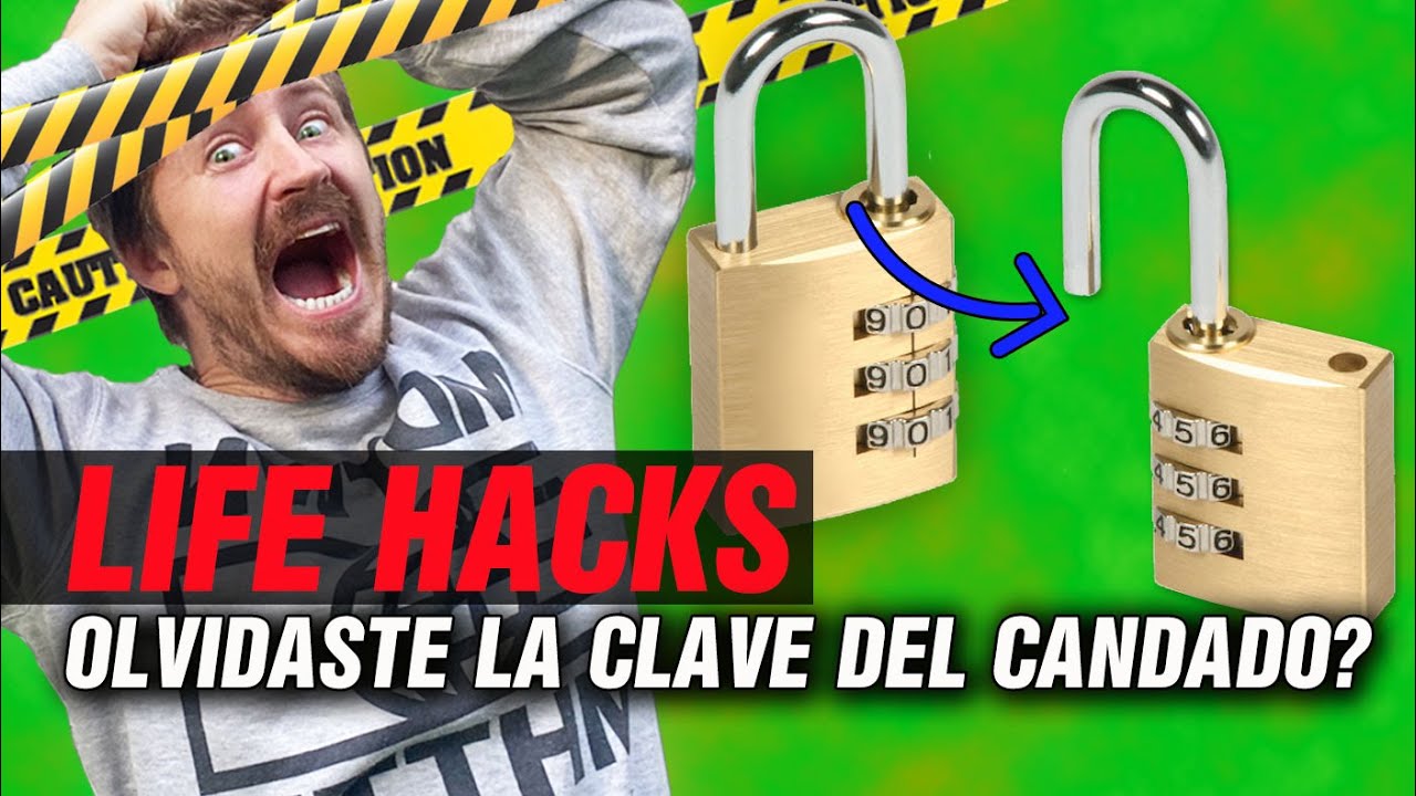 CÓMO ABRIR RÁPIDAMENTE UN CANDADO DE COMBINACIÓN SIN LA CLAVE. TRUCO DE CERRAJERO EN 2020!!