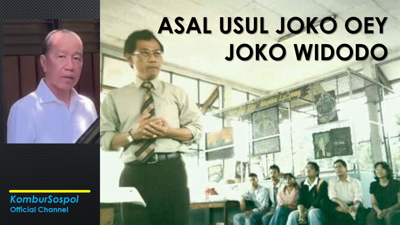 Asal Usul Joko Oey (Joko Widodo)