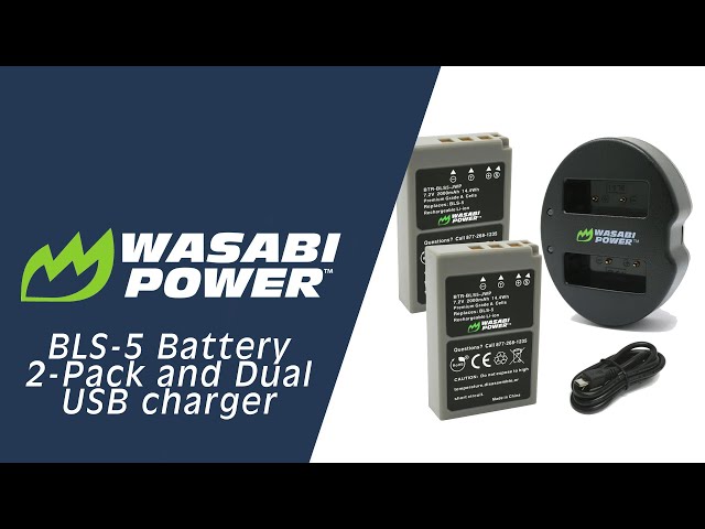 Vídeo relacionado con Newmowa BLS-5 Kit de batería de Repuesto (Paquete de 2) y Cargador USB portátil para Olympus BLS-5, BLS-50, PS-BLS5 y Olympus OM-D E-M10, Pen E-PL2, E-PL5, E-PL6, E-PL7, E-PM2 y Stylus 1