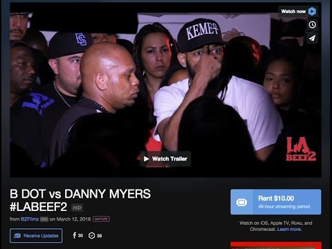 Danny Myers vs B Dot