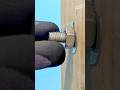 Never Loose Nuts & Bolts Again 🤜 Pro Tightening Trick 🤙 #craft #handmade #skills