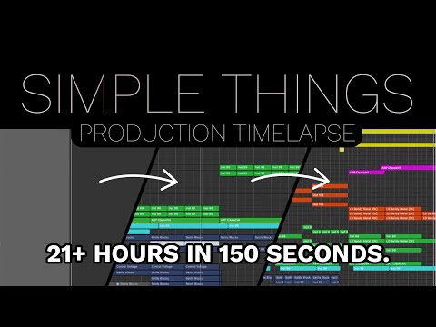 Simple Things (feat. Cinque Exposed & miroshland) - Production Timelapse