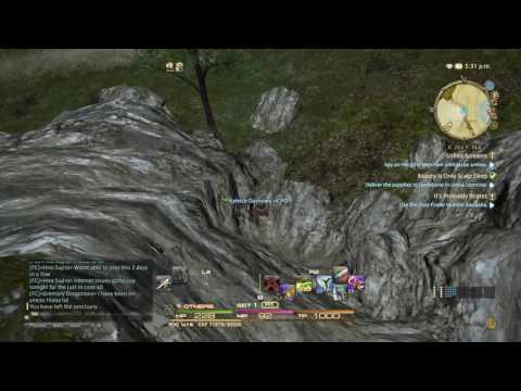 FINAL FANTASY XIV rouge quest lvl 15 part