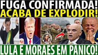 FUGIU DA PRISÃO COM AJUDA DE TRUMP DE AVIÃO ESCONDIDO EM OPERAÇÃO AÉREA SECRETA! BOLSONARO EXAMES!
