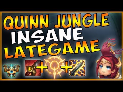 RANK 1 QUINN JG LATEGAME COMEBACK CARRY! - Season 9 League of Legends