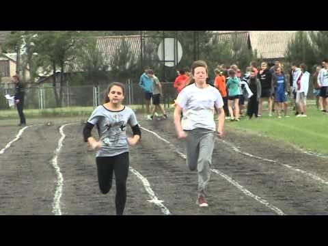 100 m dziewcząt - klasy II