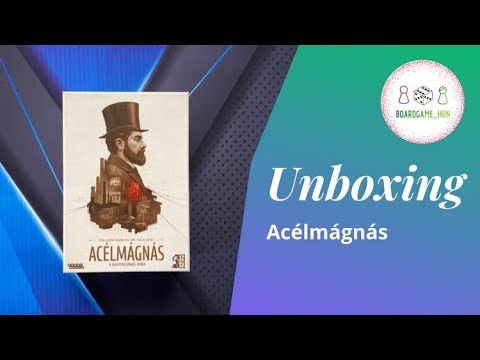 Acélmágnás dobozbontás / Furnace unboxing - boardgame_hun