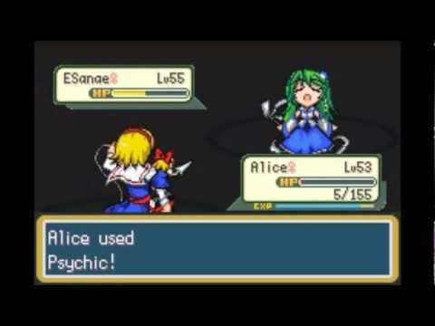 Touhoumon English (blind): Part 97, Elite Four Lorelei and Elite Four Bruno