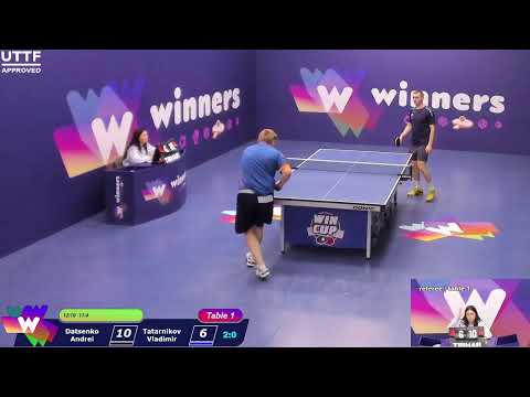 WINners CUP table 1 16.01 Datsenko Andrei - Tatarnikov Vladimir 16:00