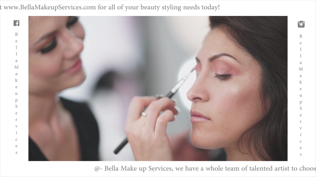 Promotional video thumbnail 1 for Bella Makeup Services