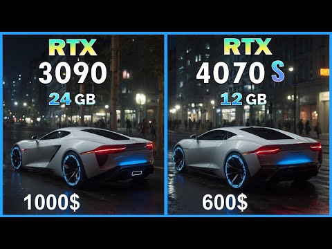 RTX 3090 vs RTX 4070 SUPER - quick comparison in 50 games at 4K max settings