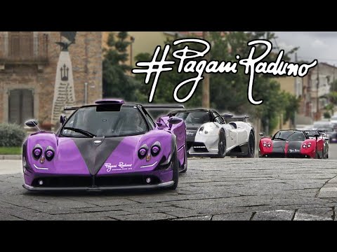 Ever seen 50+ PAGANI all together?!   Pagani Raduno 2023