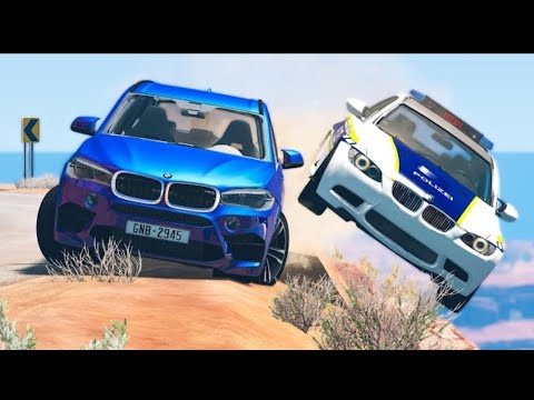 Cliff Drops Car Crashes #17   - BeamNG DRIVER | Crash driver | #2025 You Won't Believe Your Eyes!