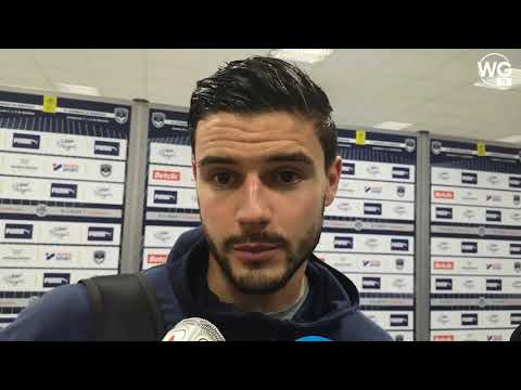 Loris Benito réagit après le match nul face à Dijon #Girondins