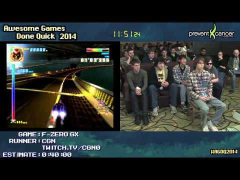 F-Zero GX :: SPEED RUN (0:25:30) (Very Hard) by CGN #AGDQ 2014