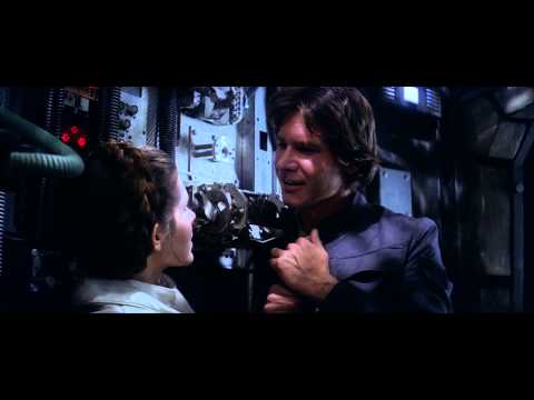 Han Solo Princess Leia kiss